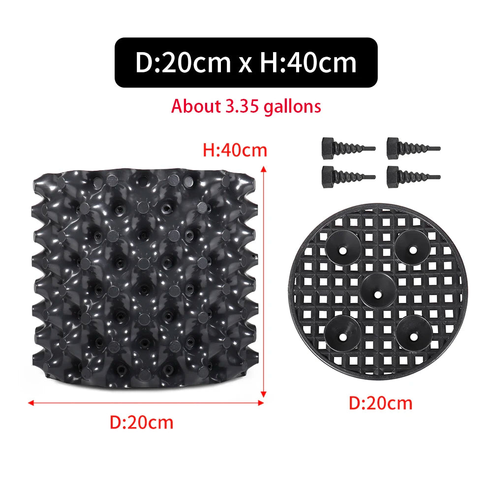 Pruning Nursery  Trainer Fast Root Growth Garden Tree Bonsai Transplant Tool - Root Control Container for Plant Health