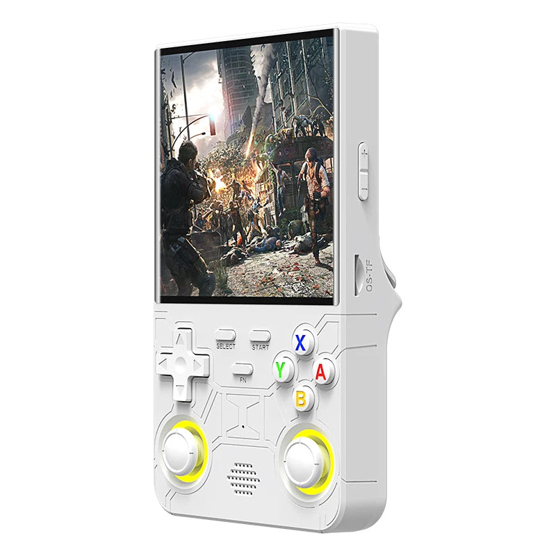 R36 ultra retro handheld video game console open source Linux system 4.0-inch IPS screen portable handheld game console