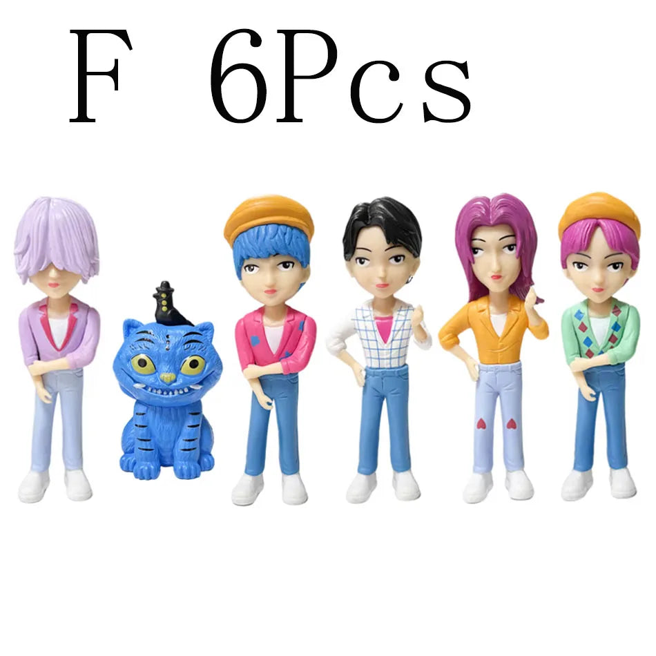 2026NEW Kpop Devil Hunter Rumi Zoe Mira anime colección de personajes de cloruro de polivinílico baratijas de escritorio regalo