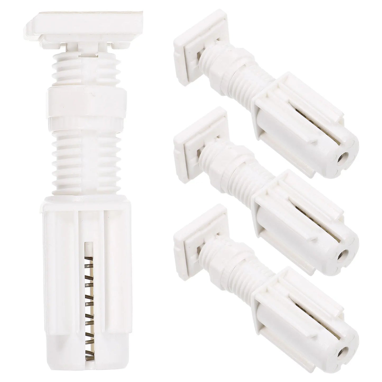 4Pcs Blinds Mounting Brackets Heavy Duty Louver Blind Fixing Holders Home Window Curtain Accessories Louver Ceiling Brackets