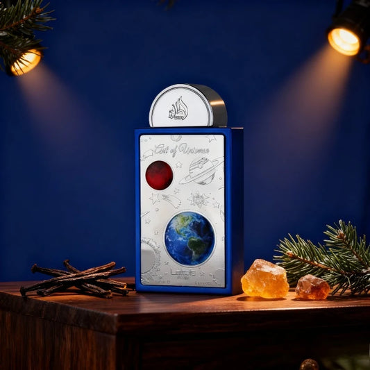 Unisex Fresh Citrus Perfume 50ml Long Lasting Bright Fragrance with Amber Musk Cedar Gentle Energy Vibrant Elegant Refreshing