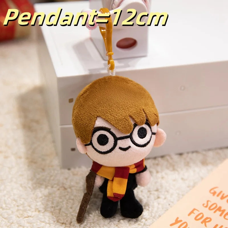 22cm Harry Potter Doll Ron Dumbledore Hagrid Malfoy Lord Voldemort Plushies Stuffed Anime Bag Pendant Collect Plush Toy Gifts