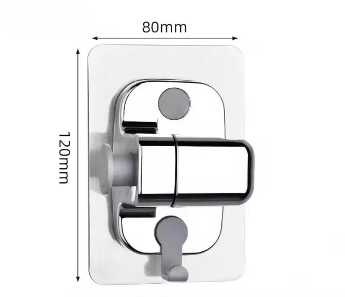 New 360° Adjustable Shower Head Holder Wall Mounted Shower Holder Self-Adhesive Showerhead Handheld Bracket Bathroom Accessories