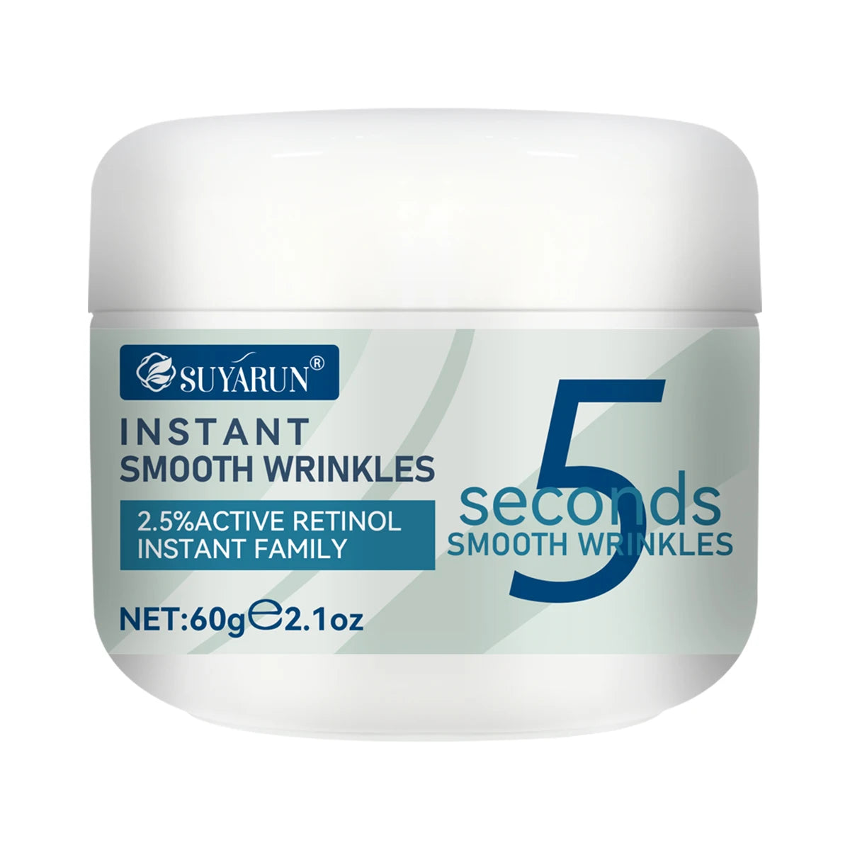 SUYARUN SUYARUN 5-Second Anti-Wrinkle Cream with Collagen & Hyaluronic Acid Anti-Aging Face Firming Moisturizer for All Type.