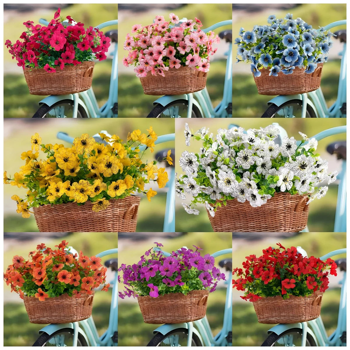 2pcs Artificial Flowers Daisy 2025 New DIY Fake Silk Floral Table Arrange Wedding Bouquet Home Decor Christmas Decoration Gifts
