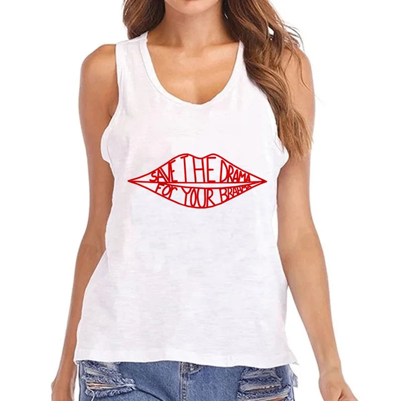 2000s Mange Tank Tops Women Friends Graphic Gothic Tshirt Friends Tv Show Y2k Vest T Shirt Funny Fashion Harajuku T-shirt Female