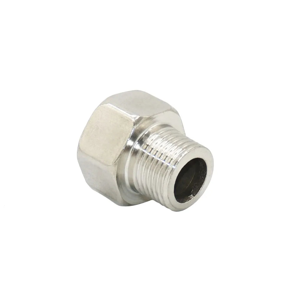 Metal Female 3/4 to 1/2 Male Thread Connector Reducing Coupler Joint Faucet Fittings Repair Quick Connector