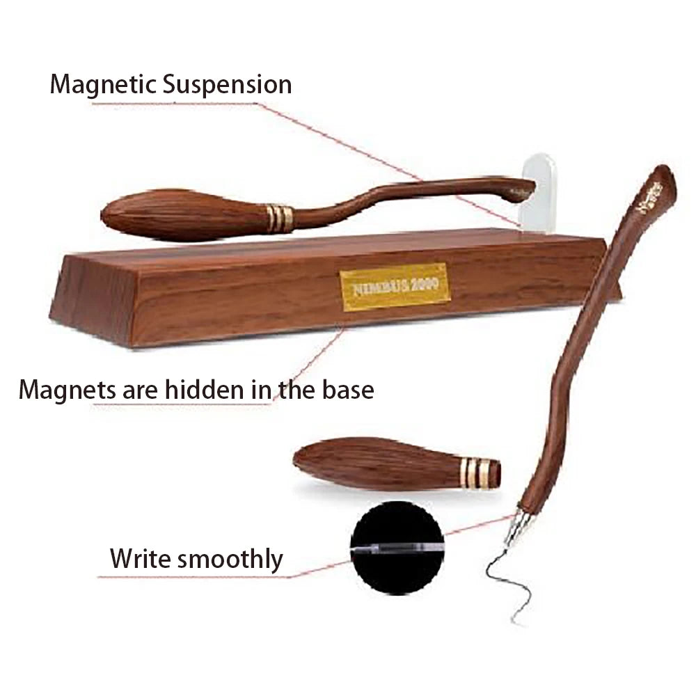 Haries Penggemar Cosplay Prop Levitating Broomstick Pena Nimbus 2000 Firebbolt Model Koleksi Trik AjaibBirthday Gifts Toy