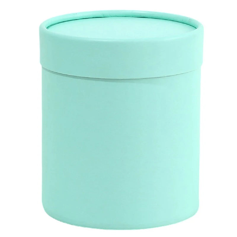 Flower Box 12cm Round Cardboard Gift Boxes Wedding Party Rose Flower Packaging Decoration Valentine's Day Gifts Supplies