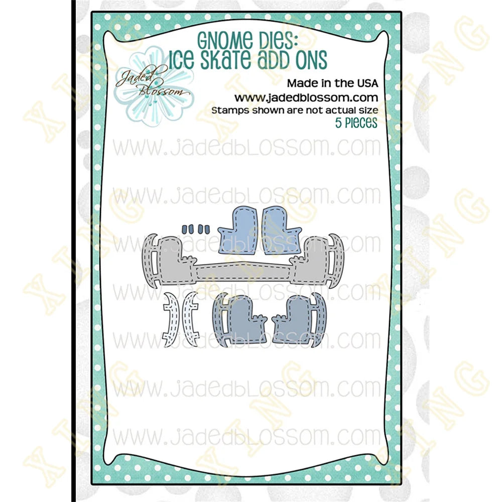 Valentine's Day New Gnome Winter Add Ons Pinecone Metal Cutting Dies Stamps Stencil Diy Scrapbook Paper Diary Decoration Card