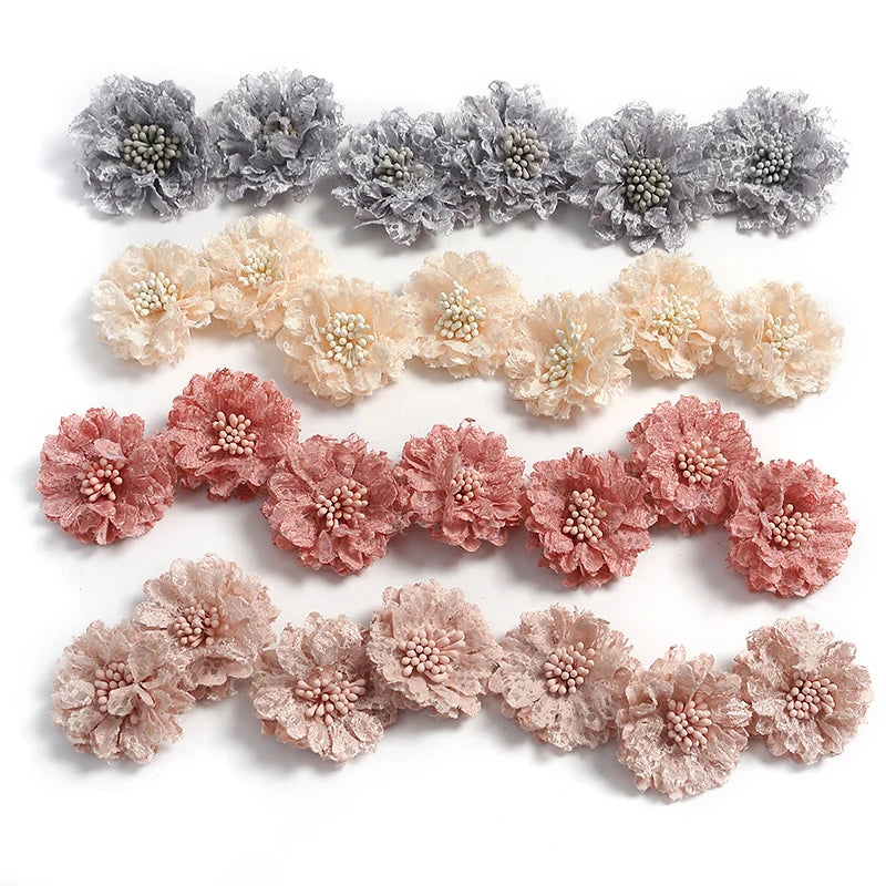 Artificial Flowers Fake Flowers for Home Decor Wedding Marriage Decoration Supplies DIY Craft Wreath Scrapbook Accessories