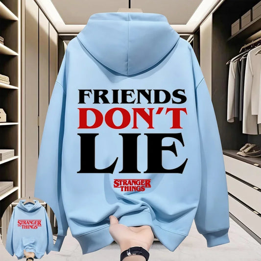 Stranger Things Hellfire Club Monster Trendy Sweatshirt 2026 - Matching Family & Couples Casual Printed Hoodie