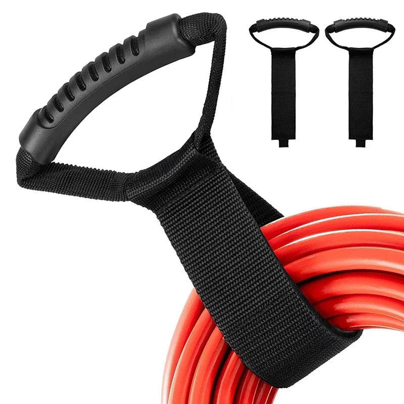 2025 New Cord Organizer Holder with Handle Wire Manager Power Cord Management Nylon Heavy Cord Storage Straps for Cables Hoses