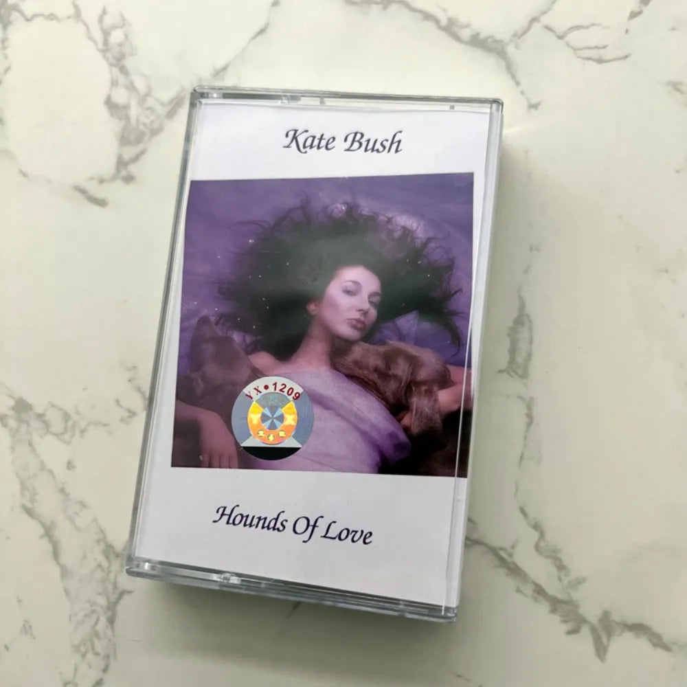 Stranger Things Same Style Kate Bush Hounds of Love Tape English Songs Brand New Sealed with Lyrics Book Movie Merchandise