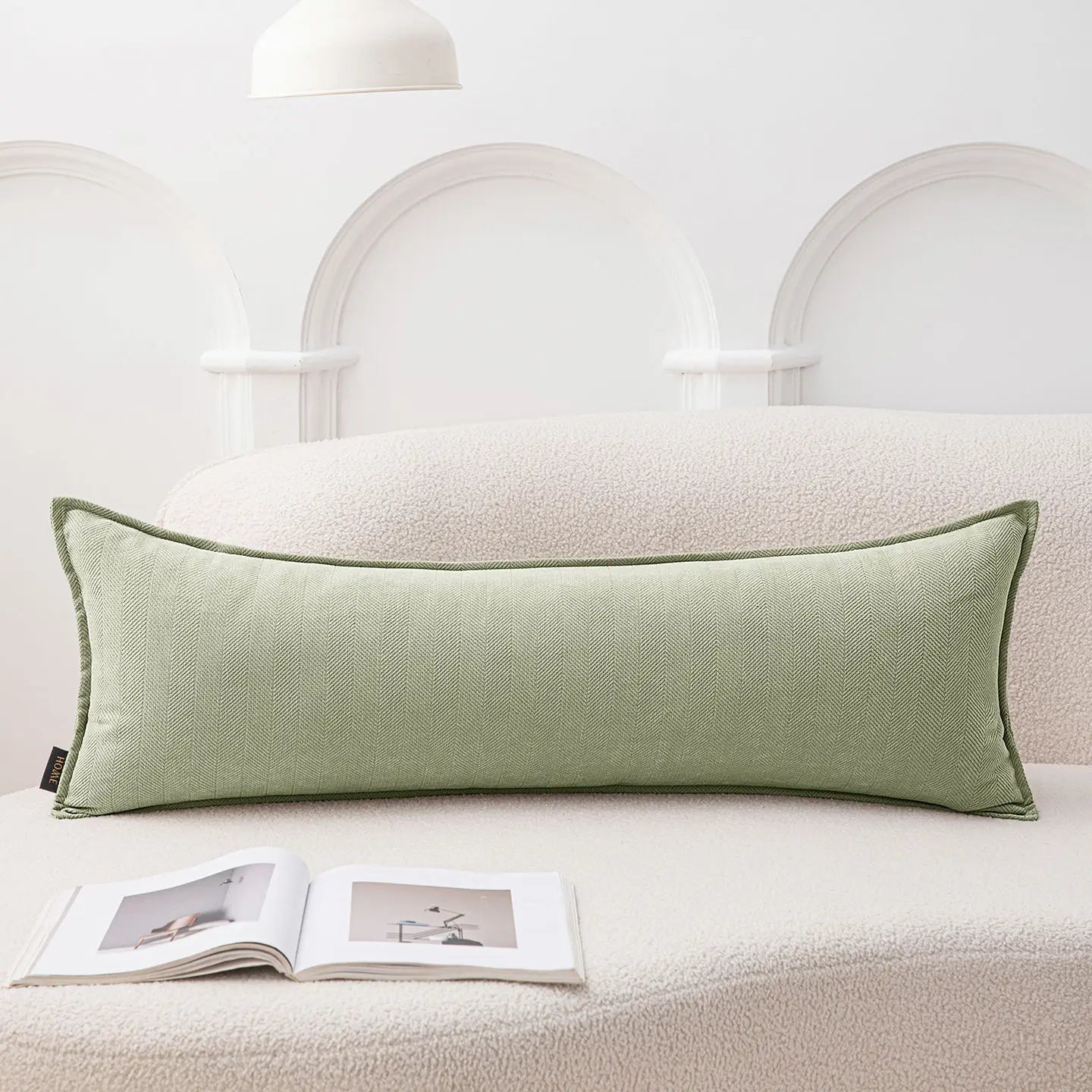 geometric pillow cover 30*120cm 30*90cm 30*70cm cushion cover thick chenille sofa bedroom pillowcase design high quality