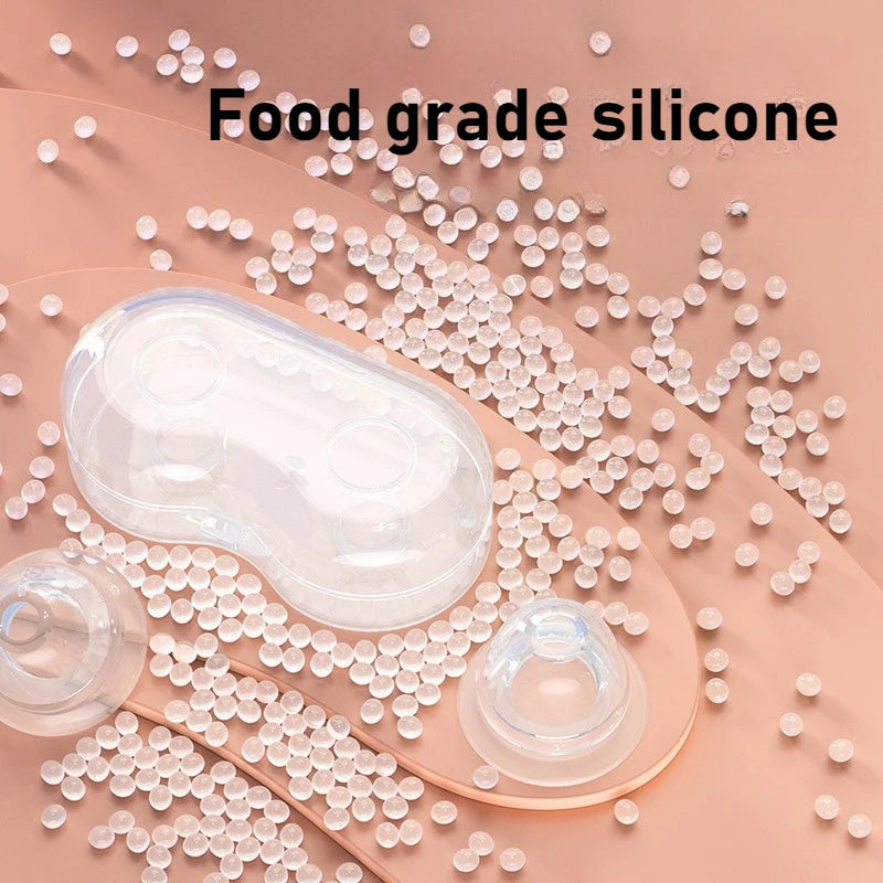 2PCS Silicone Nipple Correction Niplette Welnove Nipples Shield Sucker Corrector Flat Inverted Nipple Correctores Nipples Suck