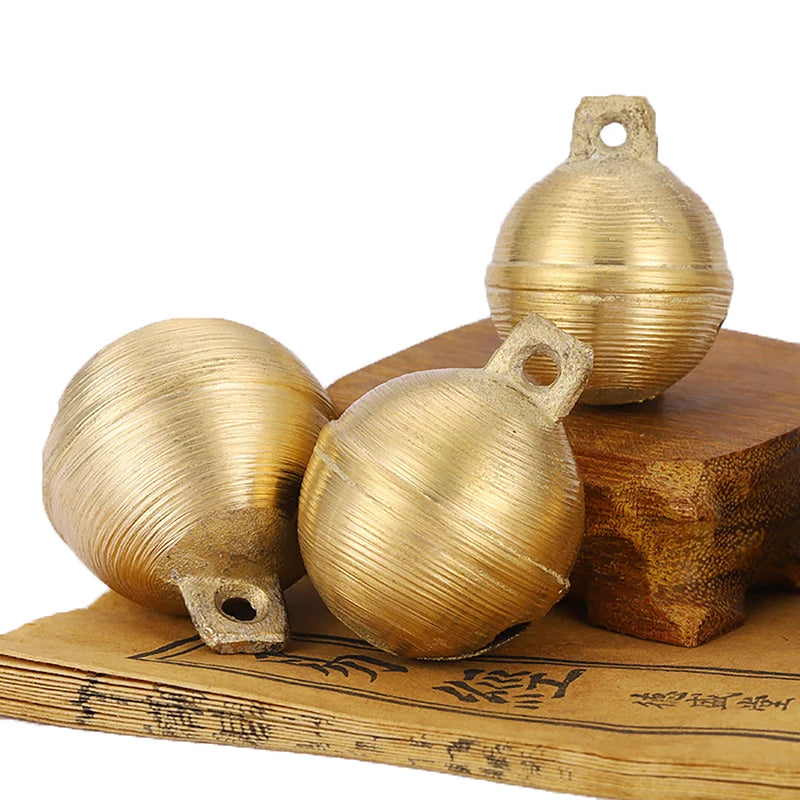 Loud Copper Bell for Livestock Animal Husbandry Cow Sheep Horse Grazing Bells Brass Sound Warning Bell for Farm Animals