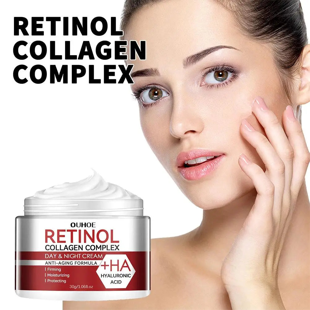 Retinol Face Moisturizing Cream Anti-wrinkle Hydrating Shrink Pores Retinol Cream Fade Fine Lines Skin Care Products For Women