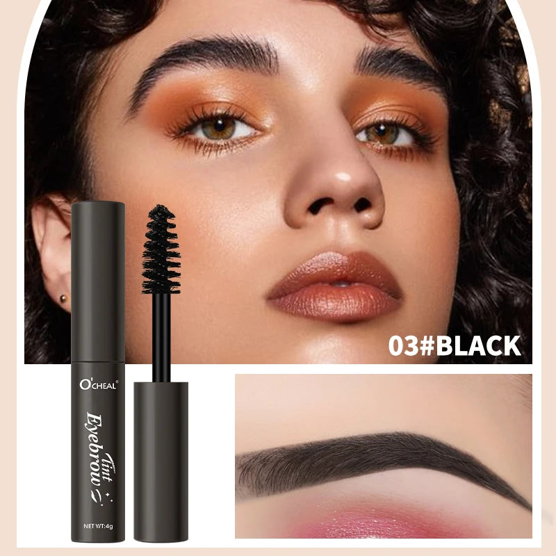 4Color Waterproof Eyebrow Gel Long Lasting Sweatproof No Smudging Natural Eyebrow Cream Makeup For Perfect Brows Cosmetics
