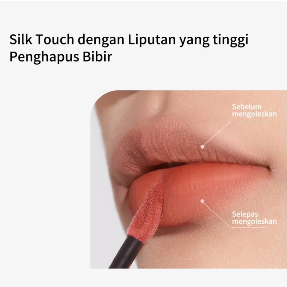 mooekiss Matte Lipstick Smooth Long Lasting 3g Multi-use for lips and cheeks Authentic Makeup Original