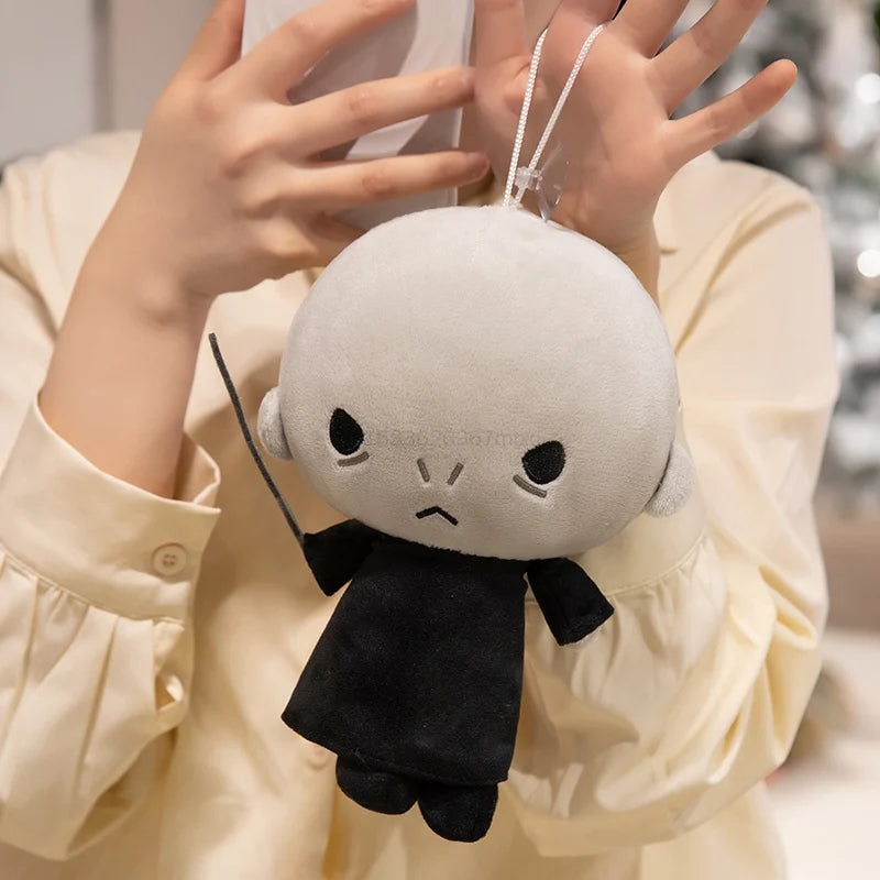 22cm Harry Potter Doll Ron Dumbledore Hagrid Malfoy Lord Voldemort Plushies Stuffed Anime Bag Pendant Collect Plush Toy Gifts