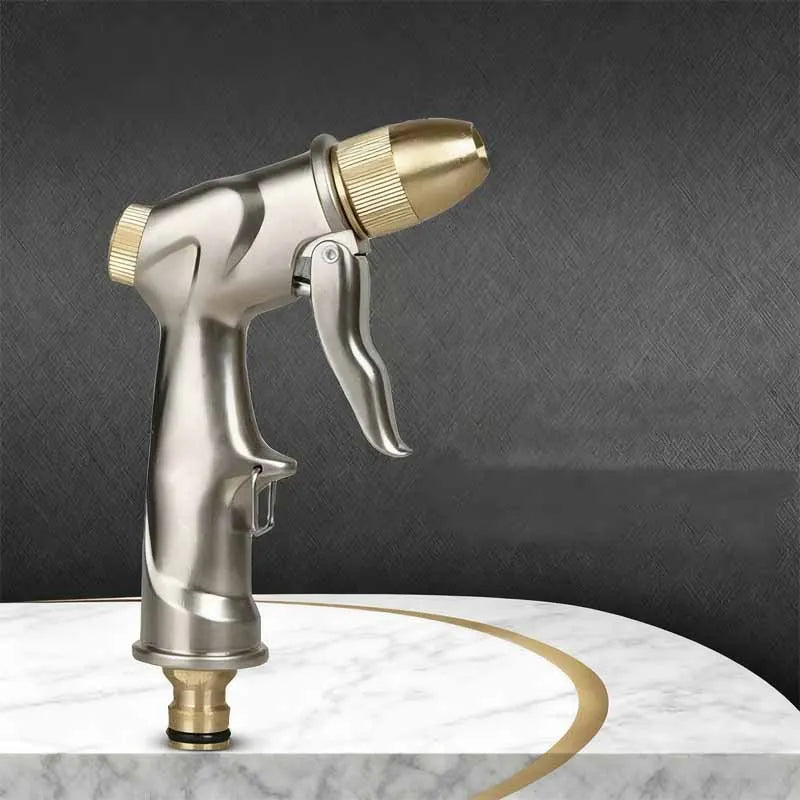 Portable High-Pressure Car Wash Water Gun Is Mainly Used As An Excellent Tool For Watering Outdoor Gardens, Flowers, Lawns