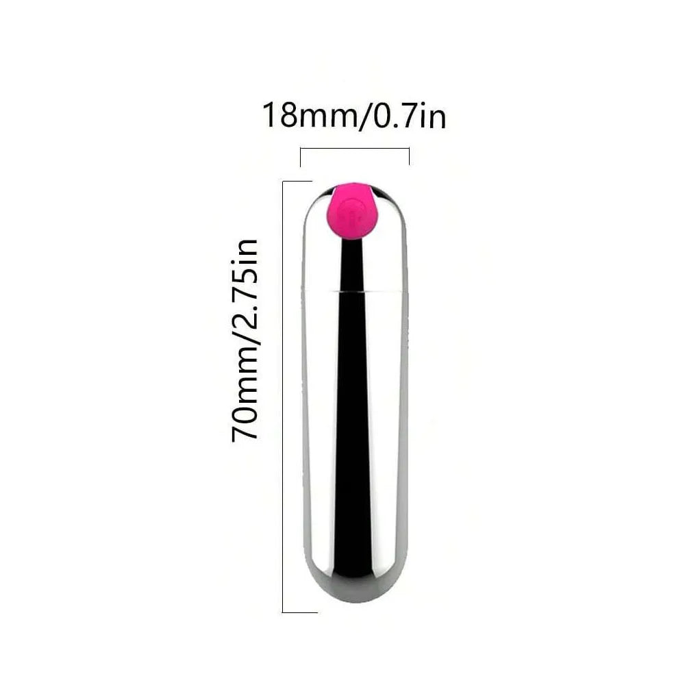 Mini 10 Vibration frequency Vibrator USB Rechargeable Waterproof Magic Massage silent vibrator body massager for Women