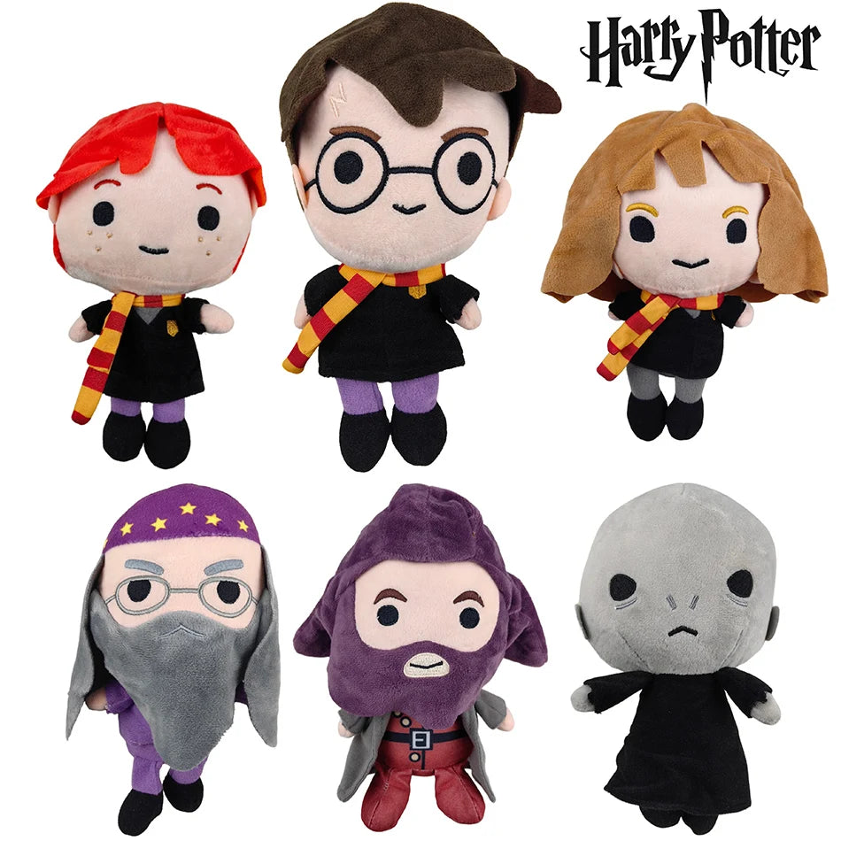 Harry Potter Her mione Fantastic Beasts Plush Toy Scarf Ron Movie TV Stuffed Toys Doll Character Plush Doll Cute Birthday Gift