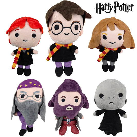 Harry Potter Her mione Fantastic Beasts Plush Toy Scarf Ron Movie TV Stuffed Toys Doll Character Plush Doll Cute Birthday Gift