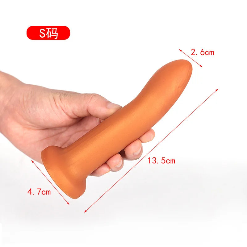 Finger Butt Anal Plug Vaginal/Anus Massage Masturbator Soft Smooth Finger Masturbation G-point Climax Fisting Dildo Adult Supply