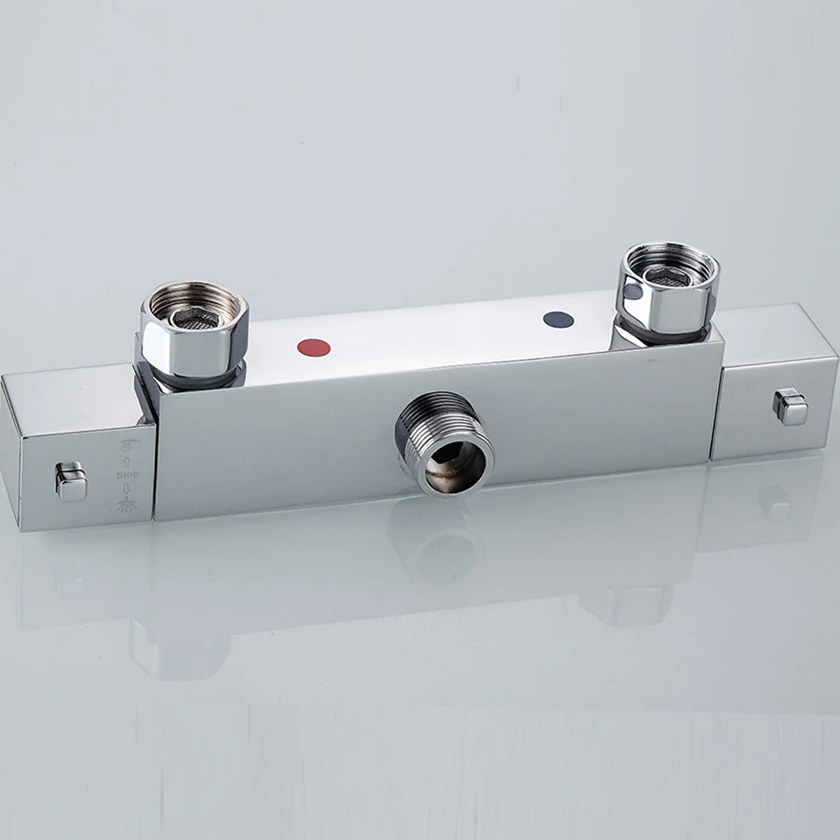 Wall Mounted Constant Temperature 304 Stainless Steel Bathroom Shower Faucets Bathtub Faucet Hot & Cold Water Mixer Valve Tap