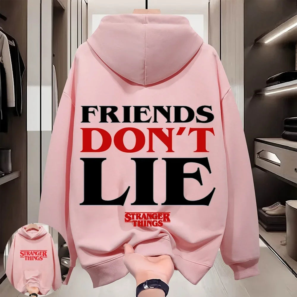 Stranger Things Hellfire Club Monster Trendy Sweatshirt 2026 - Matching Family & Couples Casual Printed Hoodie