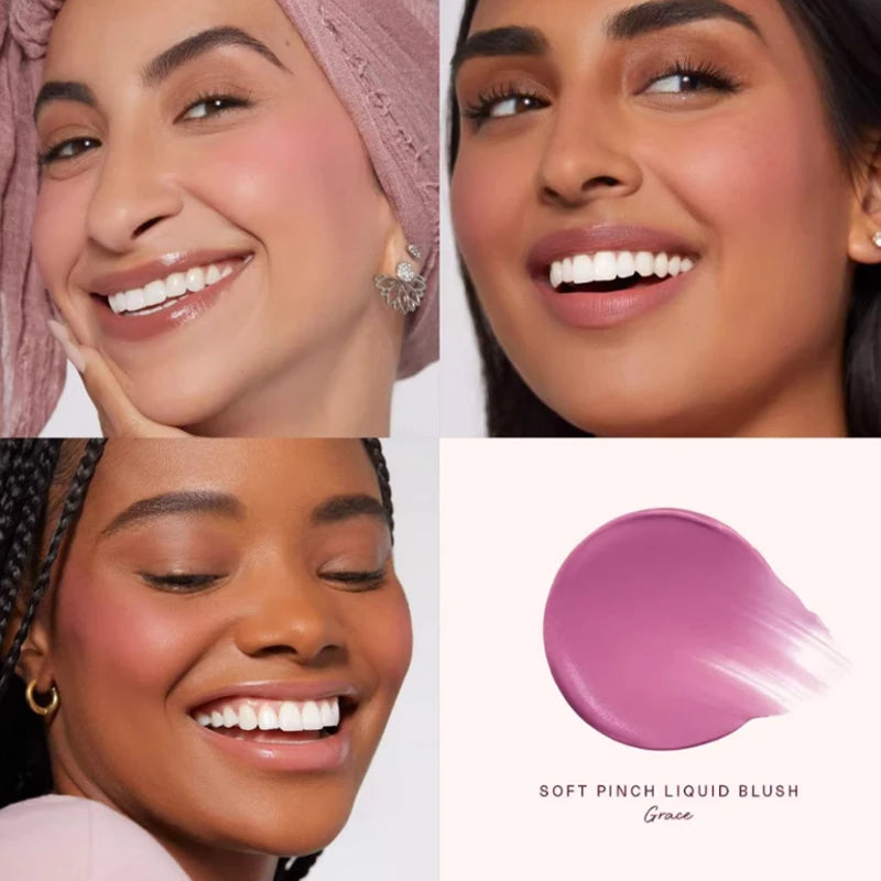 Rare Beauty Happy Hope Grace Faith Liquid Blusher Lasting Blusher Highlight Contouring Bronzer Liquid Lipstick Gloss Cosmetics