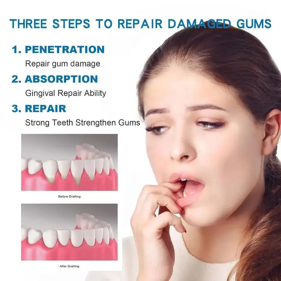 Gums Repair Gel Effectively Relieve Tooth Allergy Dental Caries Tooth Cleaning Toothpaste Relieve Tooth Damage Serum