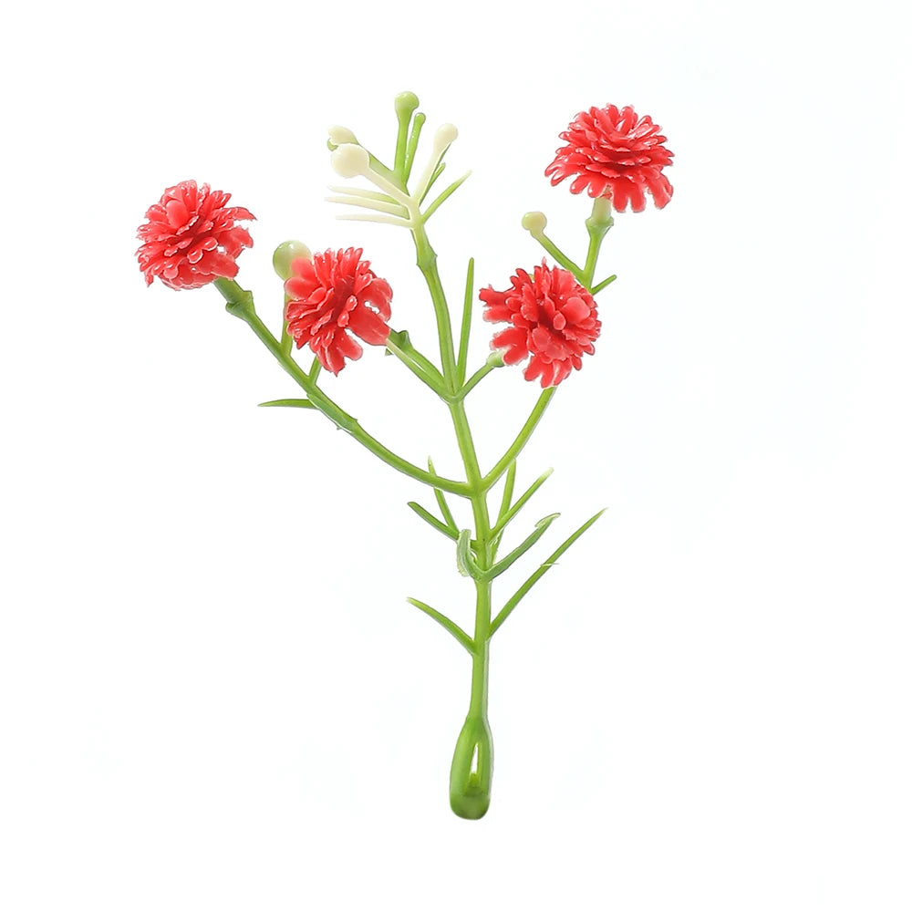 10/20Pcs Artificial Flowers Gypsophila 8CM Fake Flowers For Home Decor Wedding Decorations Ornaments Craft Garland Accessories