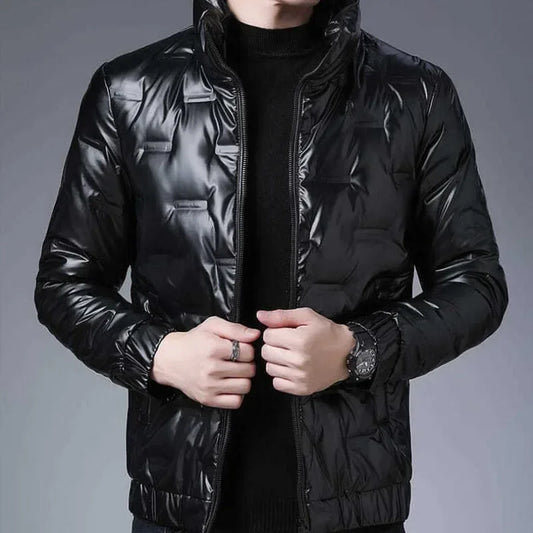 Parkas Male Padded Coats Padding Zipper Black Men's Down Jacket Short Inter Special Casual Winter Sale Offers Wholesale 2025