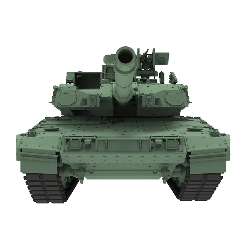 Amusing Hobby Assembled Tank Model Kit 35A058 Modern German Leopard 2A8 Tank with Metal Barrel 1/35