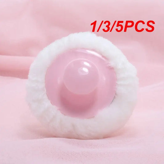 1/3/5PCS Soft Body Baby Face Comfortable Perfect Sponge Infant Puff Cosmetic Bath Puff  Box Powder Case Talcum Women Makeup Puff