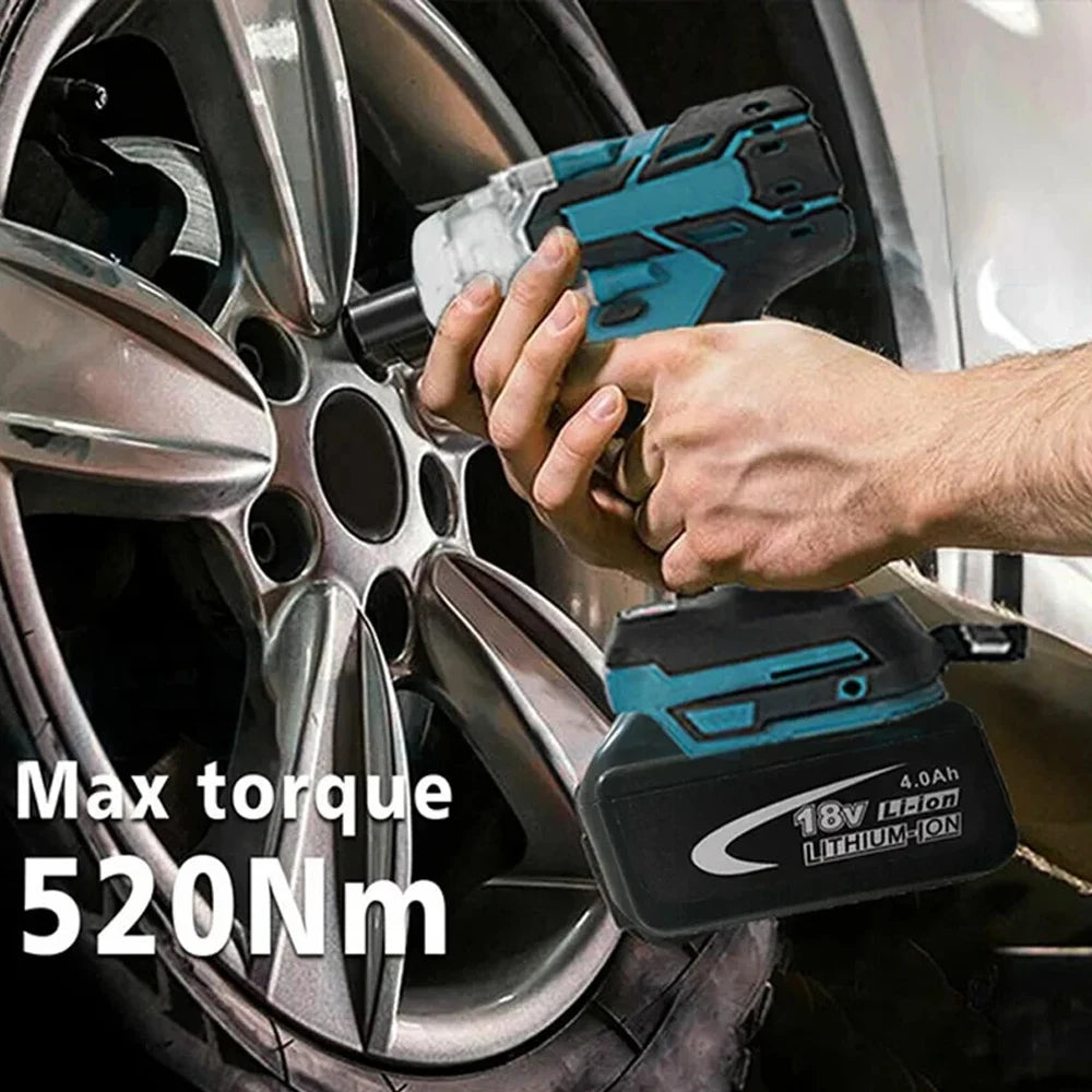 125mm Brushless Electric Angle Grinder 18V Battery Devices Combo Kit Impact Wrench for Makita Battery Power Tool Sets