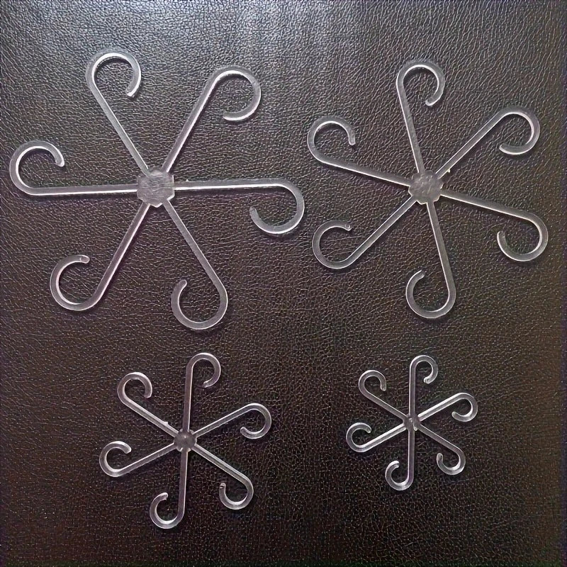 4pcs  Plant Anti-Toppling Support Pole Green Plant Fixator Flower Hydroponic Folding Fixed Support