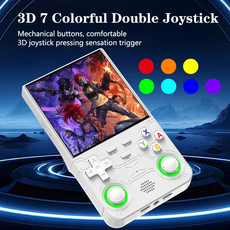 R36 ultra retro handheld video game console open source Linux system 4.0-inch IPS screen portable handheld game console