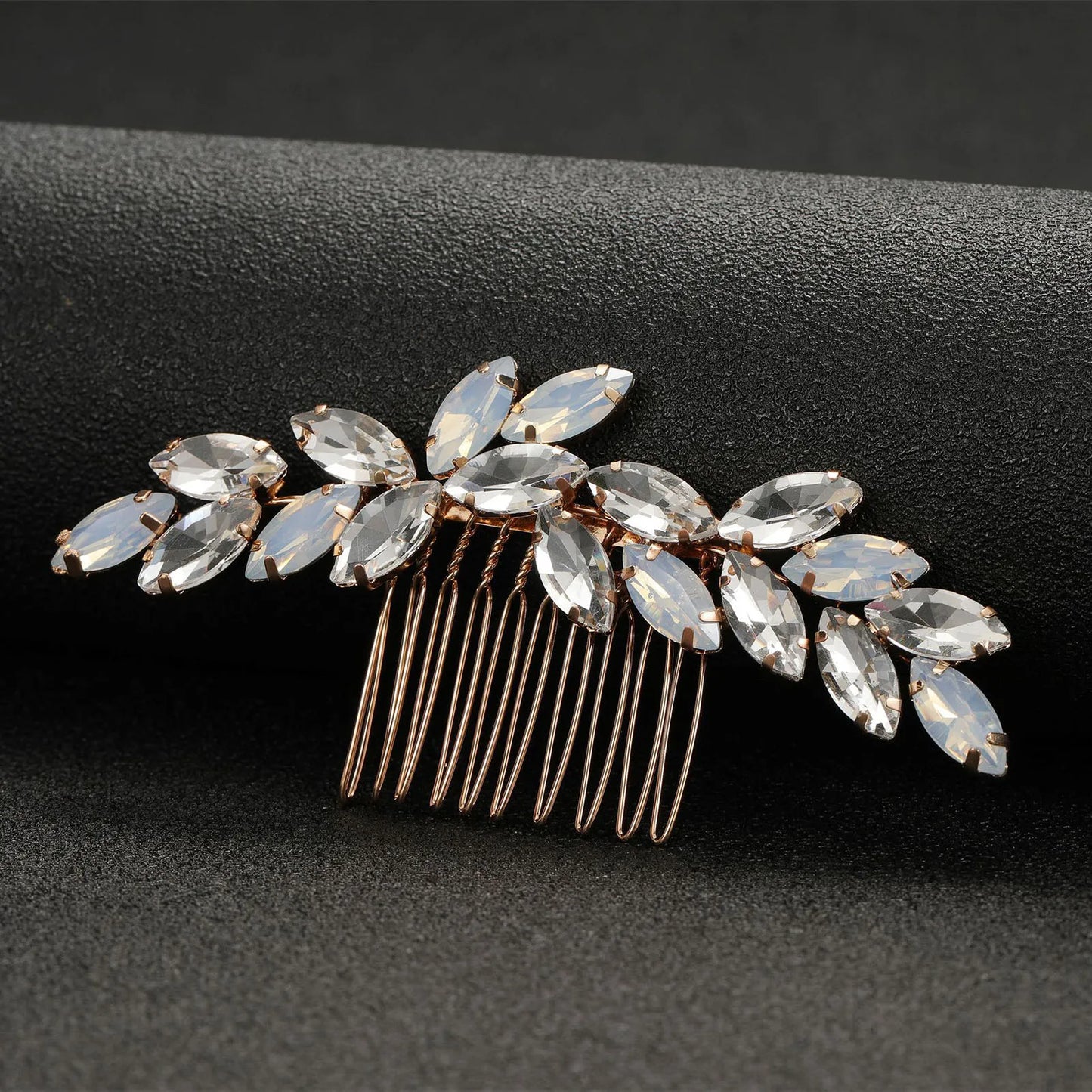 Wedding Hair Combs Hairpins Clips for Bride Women Girls Hair Jewelry Accessories Bling Rhinestone Headpiece Hair Styling Jewelry
