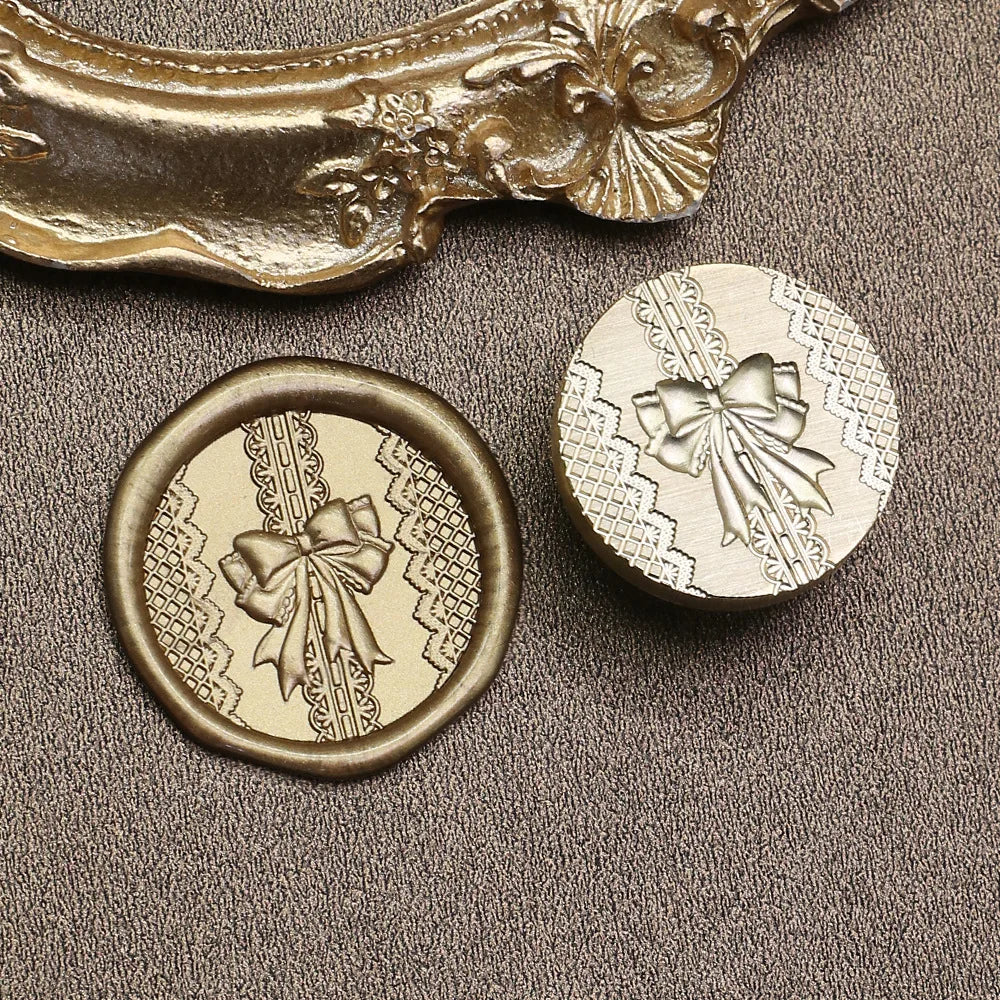 3D Embossed Wax Seal Stamp Bow/Confession/Valentine's Day Animal For A Copper Head Envelopes Wedding Invitations Scrapbooking