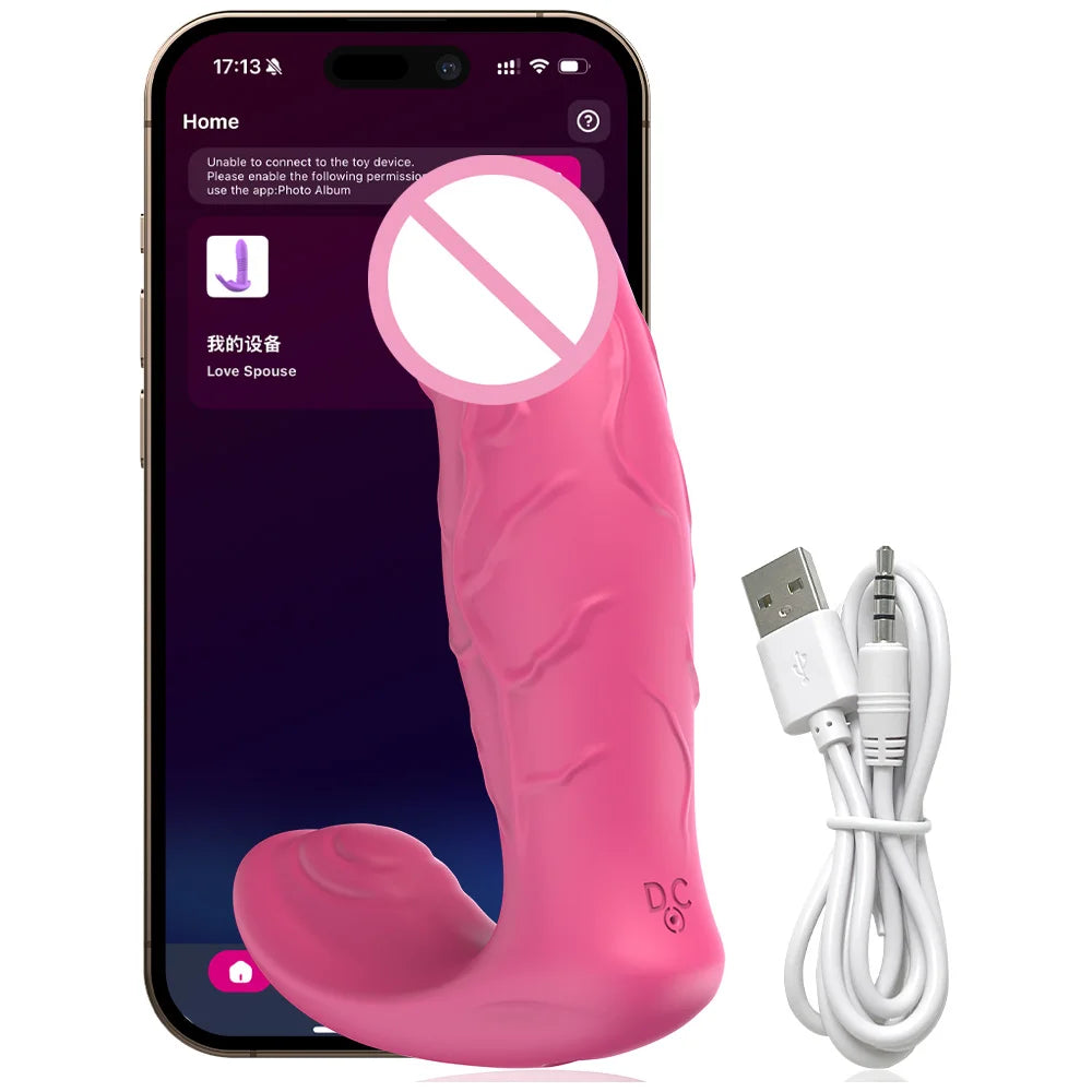 APP Bluetooth Control Penetration Vagina Vibrator Women Wearable Clitoris Stimulator Vibration Adult Erotica Products Female