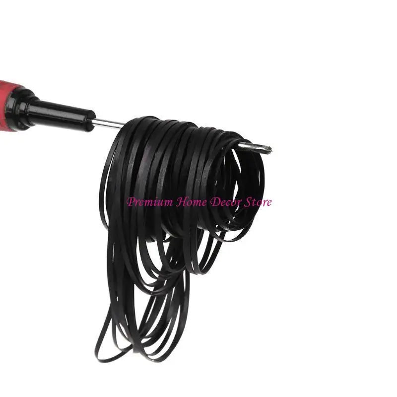 Cassette Tape Replacement Rubber DVD Cassette Recorder Turntable Strap Belt JOMD