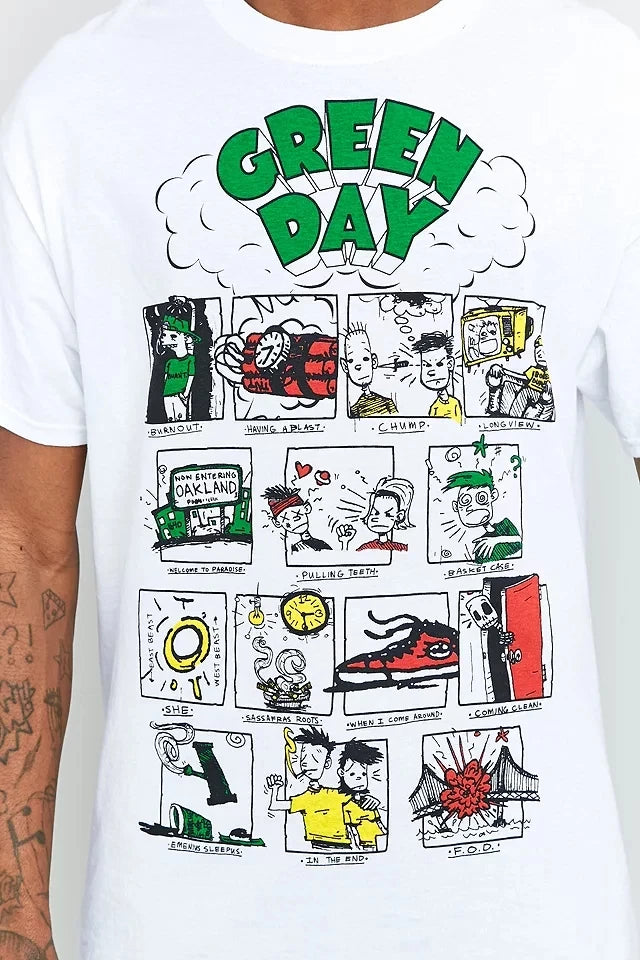 New! Green Day T-Shirt Tee Unisex Adult Gift S-4XL MM1116     fashion streetwear  oversized t shirt graphic t shirts