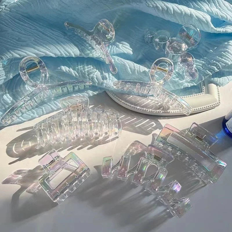 2023 Elegant Hair Claws Clip Vintage Irregular Hair Clips Barrettes Hairpins For Women Hair Accessories Set Hair Clamps Headwear