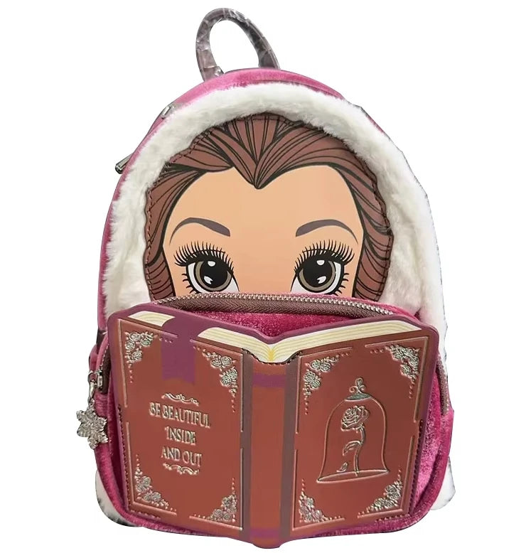 Disney Stitch Plush Backpack Cute Anime Peripheral Mini Backpack Cute Girl Backpack Children'S Backpack Gift