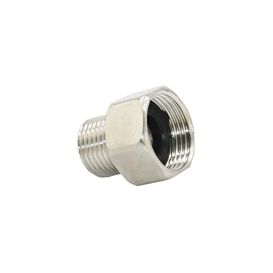Metal Female 3/4 to 1/2 Male Thread Connector Reducing Coupler Joint Faucet Fittings Repair Quick Connector