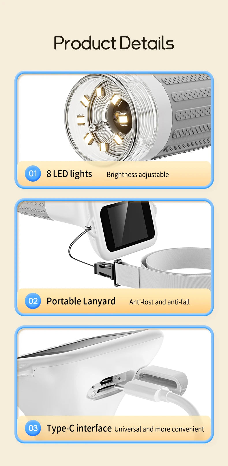 1000x Digital Microscope For Kids 2-Inch IPS Screen 2MP Optical Lens With Camera And Video Function for Christmas Birthday Gift